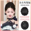 Aplique de Rabo de Cavalo, Anel de Cabelo, Presilha de Flor para Coque, Penteado Fofo, Coque Alto na Coroa, Coque de Flor, Coroa Alta