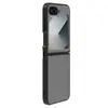 Adecuado para la funda del teléfono Samsung Z Flip 6/Flip 7FE, transparente, delgada y agradable al tacto LeReach