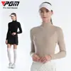 Pgm Ropa de Golf Suéter para Mujer Camiseta Base Otoño e Invierno Cálido Top de Lana para Mujer Suave y Cómodo