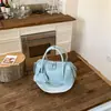 Bolsa de Mão/Ombro Simples e Fashion 2026 Novo Estilo Nicho para Mulheres, Versão Coreana Versátil para o Dia a Dia com Aspecto de Luxo em Couro PU
