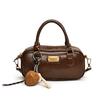 Bolso de Mano de Moda Tipo Bolso de Bolos para Mujer 2026 Nuevo de Moda Cuadrado Pequeño Mate Gran Capacidad Bolso de Hombro Cruzado para Viajes