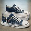 Tênis de Lona para Homens, Sapatos Respiráveis de Inverno, Sapatos de Tecido Clássicos Versáteis para Estudantes, Tênis Casuais Esportivos de Tecido, Sapatos Leves com Solado Macio