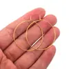 Aretes de Acero Inoxidable de Nueve Caracteres, Aretes Grandes, Marcas, Aretes, Anillos de Copa de Vino, Accesorios DIY