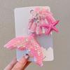 Pinza para el pelo de sirena Adorno para la cabeza infantil Pinza para el pelo de lentejuelas con cola de pez linda Pinza para el pelo de niña para cabello suelto Accesorios para el pelo de dibujos animados Transfronterizos