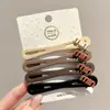 Pinza para el pelo dulce de dibujos animados estilo coreano para mujer, pinza para flequillo, pinza voluminizadora de raíz para peinar sin marcas, pinza de posicionamiento para lavarse la cara, accesorio para el cabello