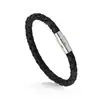 Pulsera de cuero pu tejido con cuerda de alta calidad para comercio exterior AliExpress, Europa y Estados Unidos, para hombre y mujer, pulsera de cuero para amantes, joyería al por mayor