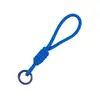 Cordão Criativo para Celular DIY Acessórios de Chaveiro Corda Curta Colorida Boneca Corrente de Corda para Celular Corda Trançada Anti-Perda