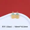 Nuevo Aceite de Gota de Oro de Arena Antigua Colgante de Cabeza de León de la Suerte Ping An Joya Hecho a Mano DIY Collar Pulsera Joyería Adornos Colgantes