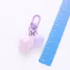 Pingente de estrela gordinha novo DIY cor macaron menina macio fofo ins estrela de cinco pontas chaveiro enfeites