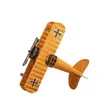 Adornos de Modelo de Avión Plateado Electrochapado de Lujo Ligero Estilo Europeo, Creativo y Personalizado para Gabinete de Vino, Vestíbulo, Decoración del Hogar, Adornos de Metal