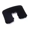 Traje de Viaje Sanbao de Tres Piezas con Almohada Inflable en Forma de U para Descanso en Avión, Espesada con Felpa, Protección para el Cuello, Almohada de Salud para Viajes al Aire Libre