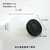 Spot Transfronterizo Nuevo Galletas Sándwich Mini Oreo Vela de Aromaterapia Molde de Silicona Líquida para Hornear Pasteles