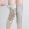 Rodilleras Calefactoras de Artemisa para Piernas Frías de Personas Mayores, Calentamiento de Articulaciones de Rodilla, Rodilleras a Prueba de Frío para Adultos Mayores Hombres y Mujeres, Calentadores de Piernas para Ciclismo, Transfronterizo
