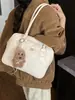 Bolso para debajo del brazo de estilo francés con vibra relajada para mujer, Nuevo Bolso de mano acolchado de moda 2026, Bolso de hombro, Bolso tipo bowling para ir al trabajo