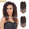 Origen Fuente Fibra Química Cabello Rizos en las Puntas Peluca Africana KCG para Mujeres Seda de Alta Temperatura Cabello Corto Rizado Trenzas de Ganchillo