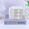 Material para manualidades caja de almacenamiento de gran colección portalápices joyero cuerpo principal portador base en blanco para manualidades suministro para tienda
