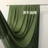 Tela de Fondo Plegada en Abanico Color Blanco Crudo Champaña Accesorios Fotográficos para Fiesta de Banquete de Primer Año Tela de Cumpleaños Metabo