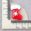 Accesorios para Funda de Teléfono Móvil de Alce Accesorios para el Cabello DIY Accesorios de Navidad Muñeco de Nieve Árbol de Navidad Pegamento de Crema DIY Accesorios para Tocados de Resina