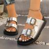 Zapatillas de Goma Transfronterizas de Comercio Exterior Suela de Plataforma de PU Tacón Medio (3-5 cm) Aliexpress