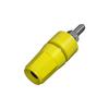 Terminal de tornillo de cobre de 4 mm con orificio de cobre puro, terminal de 6 x 7 mm, conector banana de 4 mm, columna de conexión a tierra J50010