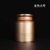 Pote de chá de laranja Xiaoqing pote de chá de casca de tangerina sala de chá chá verde selado Dahongpao Puer lata de chá caixa de barril de madeira Universal