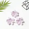 Simulação 5cm Cabeça de Flor Pequena Lírio do Vale Feita à Mão DIY Decoração de Casa Mobiliário de Casamento Cenário de Parede de Flores para Fundo de Casamento