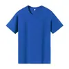 Camiseta de Algodón Puro para Hombre, Camisa Cultural de Cuello Redondo, Uniforme Escolar, Uniforme de Trabajo, Uniforme de Grupo, Sudadera de Color Sólido, Camiseta de Manga Corta de 180 g con Estampado de Logo