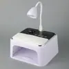 Lâmpada de Unha Recarregável Transfronteiriça 268W Alta Potência Apoio de Mão Lâmpada de Cura UV Luz Dupla Lâmpada Inteligente de Fototerapia para Esmalte em Gel