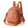 Mochila Feminina Novo Estilo Simples Versátil Bolsa para o Dia a Dia Moda Outdoor Mochila Retrô Leve Bolsa Casual para Mulheres