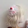 Original Lolita Lindo Pastel de Cereza Sombrero de Cumpleaños Tocado Pasador Femenino Foto de Alta Gama Sombrero Lolita