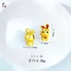 Preservador de Cor Coelho Urso Pingente Dourado Desenho Animado Dragão Menina de Cabelo Longo Cachorro de Orelhas Grandes Fofo Acessórios de Joias Atacado