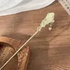 Pasador de Flor con Borla Estilo Antiguo para Mujer, de Alta Gama y Elegante, Versátil Pasador Hanfu, Pasador para Moño en la Parte Trasera de la Cabeza