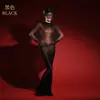 Qinghe Meia de Seda com Óleo de Cavalo para Corpo Inteiro Saco de Dormir Body Sexy Sem Costura Brilhante Justo Transparente Lingerie Erótica Seda Preta Feminino