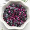 Pedra de Strass para Nail Art com Fundo Plano Cor Branca Fundo de Borracha Diamante Austríaco Imitação Vestido de Dança de Salão Doméstico Vestido de Casamento Vestido Latino Adesivo