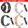 Adecuado para Samsung Galaxy Watch7 Correa de Presión Fe Samsung Watch4 5 6 Botón Correa de Acero de Tres Cuentas