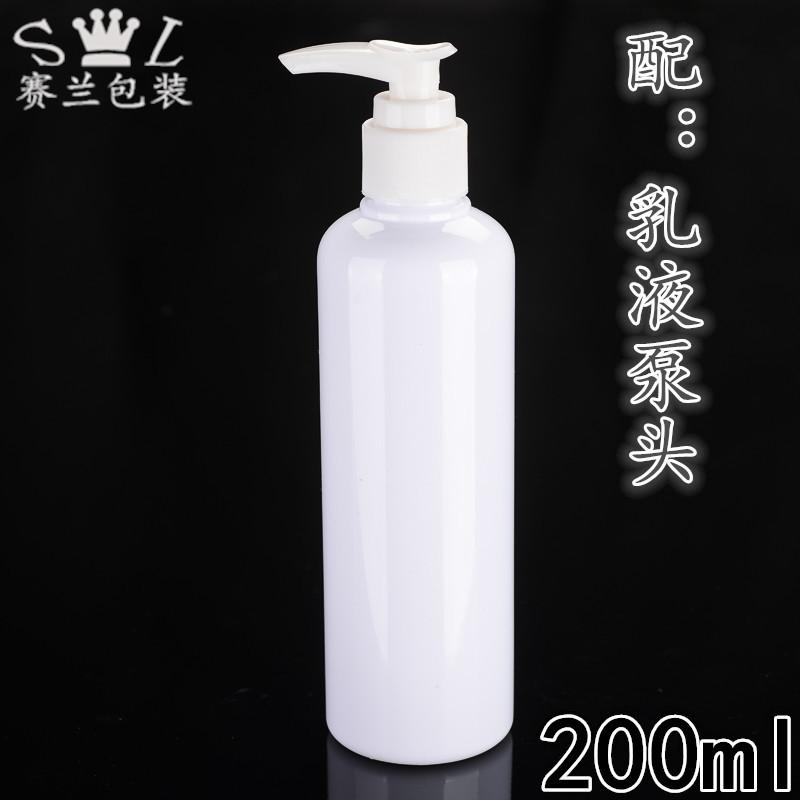 200ml白色圆肩配乳液头.2