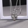 Tendência explosões Coringa personalidade moda suéter cadeia casal acessórios nicho masculino colar feminino titânio aço joias atacado