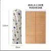 Bolsa de almacenamiento para alfombrilla de enfriamiento Cubierta antipolvo Cubierta para alfombrilla de bambú de tubo recto para el hogar Bolsa con cordón plegable suave de tela Oxford para alfombrilla de hierba a prueba de humedad
