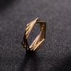 Anillo sencillo de moda japonesa y coreana para combinar con todo, anillo europeo y americano y coreano para mujer, moda coreana, anillo exagerado para mujer, dedo índice