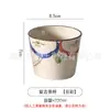 Xícara de Cerâmica Colorida Sob Esmalte Pintada à Mão Estilo Japonês com Bico de Porco e Pires, Xícara Mestra Vintage para Degustação de Chá, Louça de Chá para Restaurante, Conjunto de Chá Japonês para Uso Doméstico