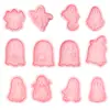 Molde para Galletas Fantasma de Halloween Herramienta para Hornear Galletas Molde Estéreo 3D Simulación de Fondant