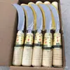 Cuchillo para piña marca Niuge cuchillo para plátano cuchillo pequeño curvo cuchillo para frutas cuchillo para yaca piña tienda de frutas especial Pelador