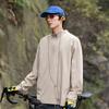 Camiseta de Manga Larga con Media Cremallera Absorbente de Humedad y de Secado Rápido para Deportes al Aire Libre para Hombre, Ciclismo y Senderismo, Ropa de Entrenamiento con Tops de Camiseta Interior
