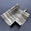 Fregadero en forma de U acero inoxidable 304 acabado lineal desagüe de suelo de cocina de patio desagüe subterráneo canaleta comercial