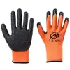 Guantes de rizo sumergidos en arrugas venta al por mayor de fábrica guantes de trabajo cálidos de invierno guantes sumergidos en arrugas guantes antideslizantes