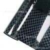 Película Adesiva para Carroceria Completa Pet High-Gloss 9D Fibra de Carbono Forjada Camuflagem Interior Preto Espelho Retrovisor Preto Brilhante