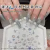 Decoraciones para Uñas de Conchas Marinas, Estrellas de Mar Iridiscentes Aurora de Moda, Rhinestones de Resina Mixtos para Uñas, Accesorios de Uñas Transfronterizos