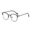 9384 Gafas de Medio Armazón Cat-Eye de Moda Nuevas de Jamie, Mismo Estilo que las Celebridades de Internet, Se Pueden Adaptar con Lentes Graduados