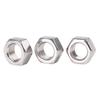 Tuerca Hexagonal de Acero Inoxidable 304/316/201 Din934M2M2.5M3M4M5M6M8M10M12M14