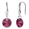 Elegantes Tacones Altos y Pendientes Están Hechos de Cristales Swarovski de Doce Colores para Mujer, Simples y Versátiles